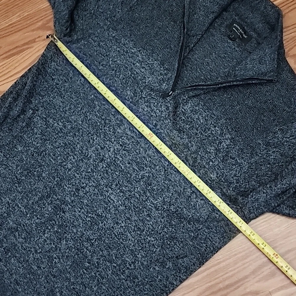 Banana republic 3/4zip‎ sweater lg